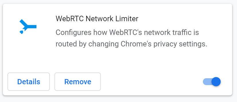 BB- WebRTC Network Limiter, Force Enable Copy